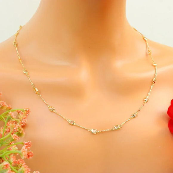 "New Beautiful Design Necklace Chain for Women/Girls, Gift, N527 - Picture 9 of 10